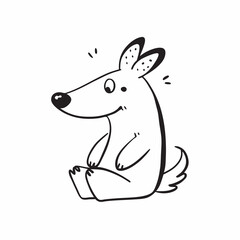 kangaroo illustration