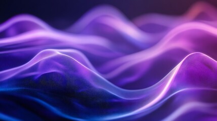 Fototapeta premium Abstract Purple and Blue Wavy Texture