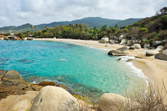 Beaches of Arrecifes, Tayrona National Natural Park, Department of Magdalena, Caribbean Region, Colombia