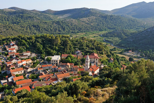Lastovo town, Lastovo island, Croatia, Southeast Europe