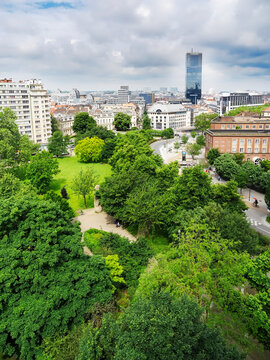 View from Porte de Hal, Brussels, Belgium
