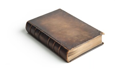 Obraz premium Hardcover book on a white background, isolated