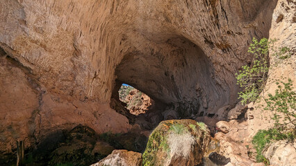 Tonto Natural Bridge State Park in Arizona