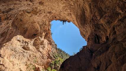 Tonto Natural Bridge State Park in Arizona