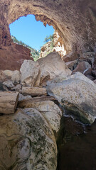 Tonto Natural Bridge State Park in Arizona