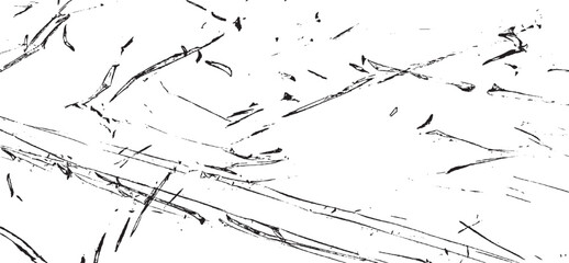 Scratched Grunge Urban Background Texture Vector. Dust Overlay Distress Grainy Grungy Effect. Distressed Backdrop Vector Illustration. Isolated Black on White Background. EPS 10.