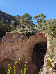 Tonto Natural Bridge State Park in Arizona