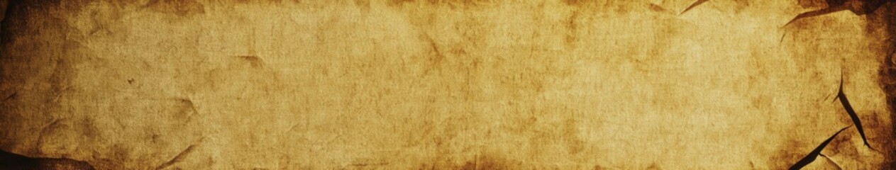Fototapeta premium Vintage textured background of aged parchment with blotches and stains