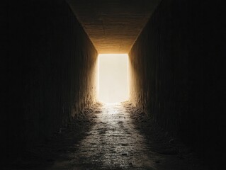 Obraz premium Emphasizing the balance of light and shadow to reveal opportunities for profitability and innovative strategies for the future.