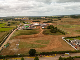 New school in Nuneaton construction site