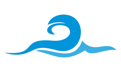 water wave logo