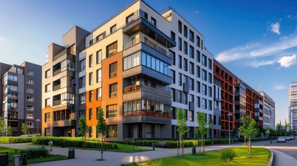 Modern Apartment Building Architecture