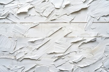 Obraz premium Abstract background of white plywood texture created with generative AI