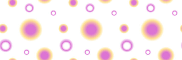 Seamless pattern y2k aura. Blurred heart, butterfly and stars with aura in trendy style y2k.