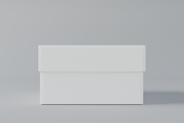 Packaging Box Mockup clean design white background