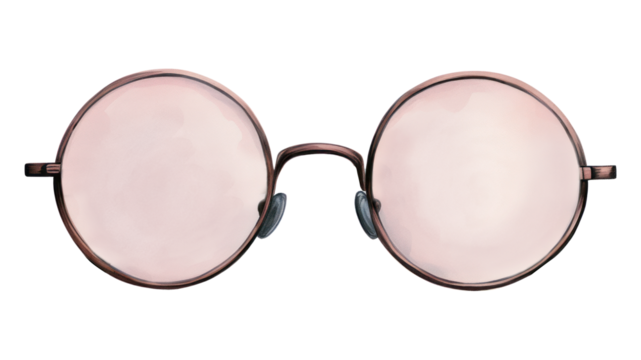 Eye glasses png, accessory, transparent background