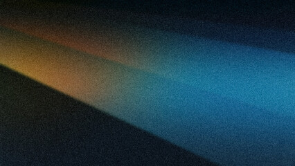 A grainy 4K gradient background with smooth transitions between deep blue, orange, and dark green hues, creating a rich, abstract blur effect perfect for wallpapers and banners