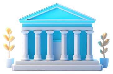 Fototapeta premium PNG Architecture column representation investment.