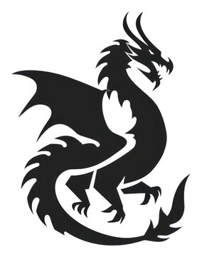 recommend clip art: PNG Silhouette dragon animal shark fish.