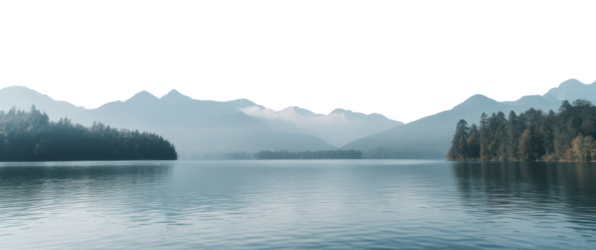 PNG Aesthetic lake scenery photo landscape outdoors nature.