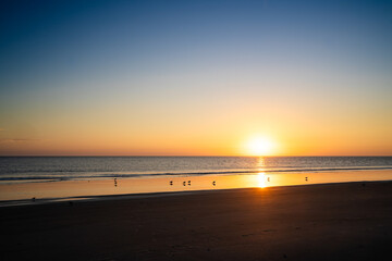 sunrise on the beach