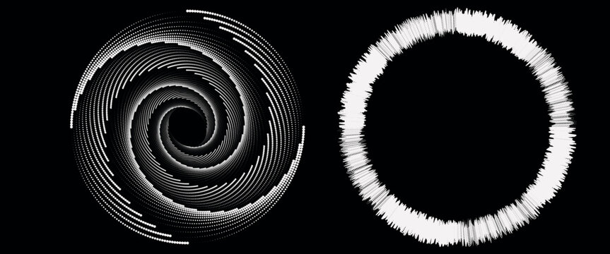 Set of hand drawn red circles and ovals. Highlight circle frames. Ellipses in doodle style. Vector illustration isolated on white background.