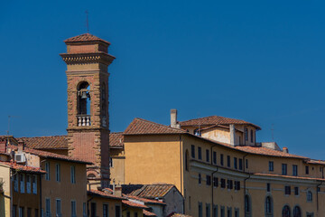 Fototapeta premium View of the architecture of the beautiful city of Florence in Italy