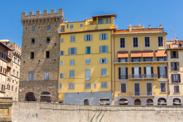 Obraz premium View of the architecture of the beautiful city of Florence in Italy