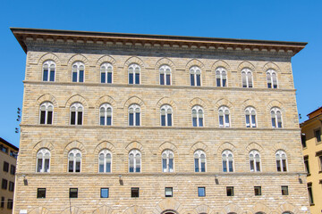 View of the architecture of the beautiful city of Florence in Italy