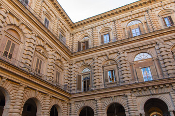 View of the architecture of the beautiful city of Florence in Italy