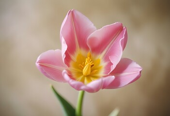 Fototapeta premium pink tulip flower