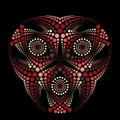 Circular Sacred Mandala Geometric Design