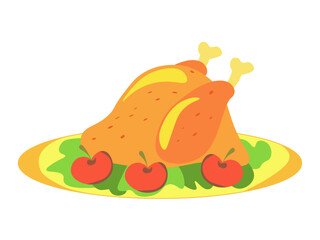 thanksgiving,turkey with apple