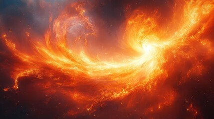 plasma energy flame erupting from a minimalist white void with intricate fractallike tendrils and swirling heat distortions