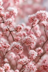 Obraz premium Flowing sheer fabric in shades of pink and lavender illuminated by soft light