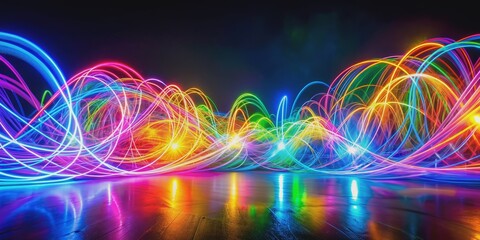 Vibrant color light painting abstract background, colorful, vibrant, light, painting, abstract, background, vivid