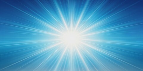 Obraz premium Sunlight shining on a light blue background, sunbeam, bright, clear, sky, nature, sunny, vibrant, soft, serene, warm