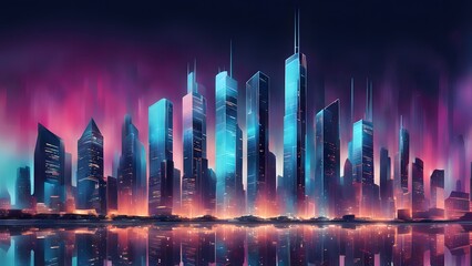 fountain in the city