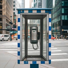 public phone booth