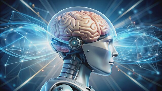 Robot brain with a self-aware artificial intelligence as an assistant