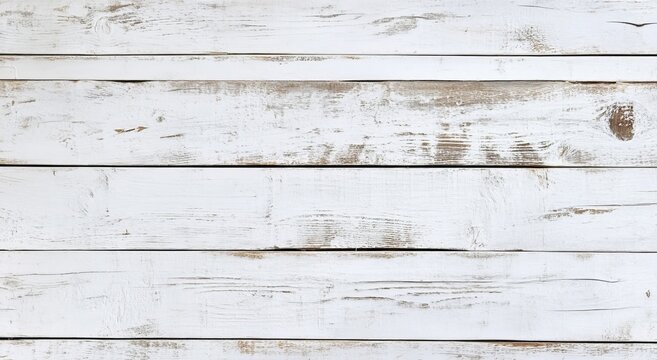 Whitewashed Weathered Wood Plank Texture Background