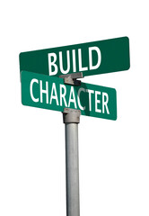 build character sign