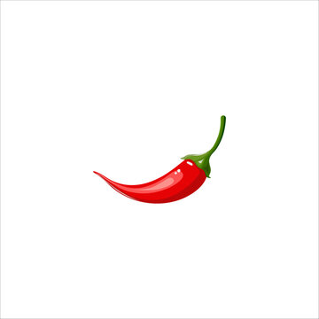 hot pepper, red pepper, vector illustration, icon, vegetables, food, diet, fresh, chilli