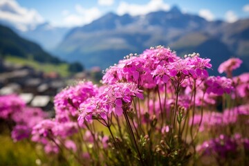 Obraz premium Delightful summer discovery valerian flower image