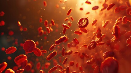 Fragmented red blood cells, known as schistocytes, are associated with conditions such as disseminated intravascular coagulation, hemolytic uremic syndrome, and other types of hemolytic disorders.