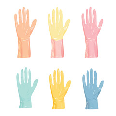 Vector Gloves simple and minimalis