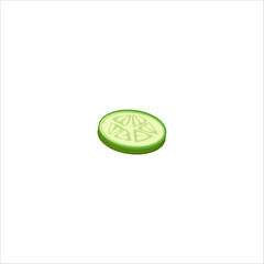 cucumber, vector illustration, icon, vegetables, food, diet, fresh,