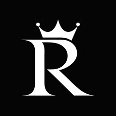 Creative luxury crown, Minimalist crown logo, Crown logo design, Elegant crown logo, Luxury crown emblem, Minimalist logo R, Crown R logo, Luxury R logo, Creative R crown, Detailed crown logo, Modern 