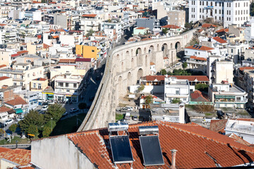 The Old town of city of Kavala, Greece