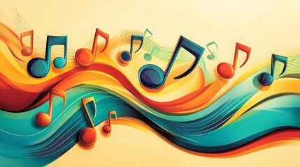 International Music Day Celebration Creativity Vibrant street festival with musicians from around the world playing diverse instruments